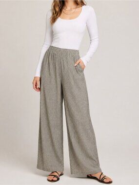 Max & Mabel Wide Leg Palazzo Pants